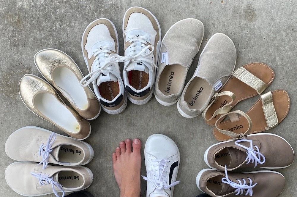 Belenka y Barebarics. be lenka barefoot shoes spring 2022 review circle